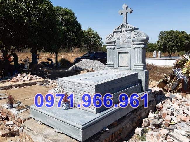 525 - mẫu mộ đá đơn giản đẹp bán bình thuận