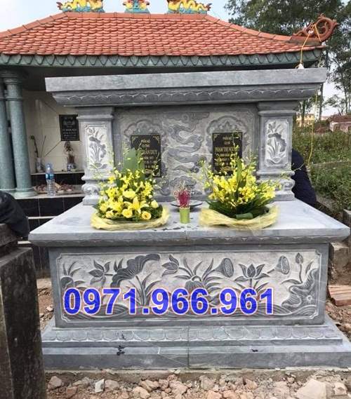 526 - mẫu mộ đá đơn giản đẹp bán ninh thuận