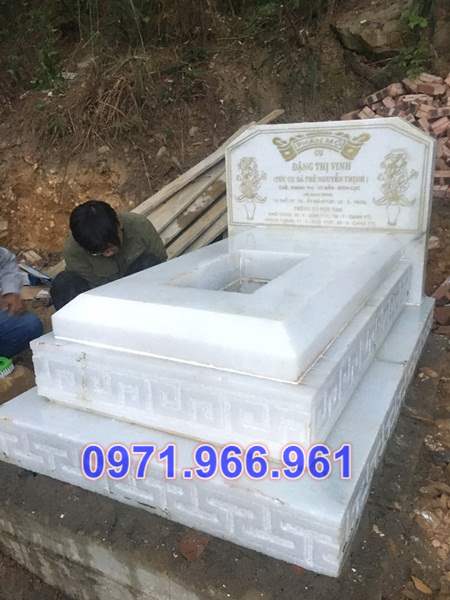 532 - mẫu mộ đá đơn giản đẹp bán đà nẵng