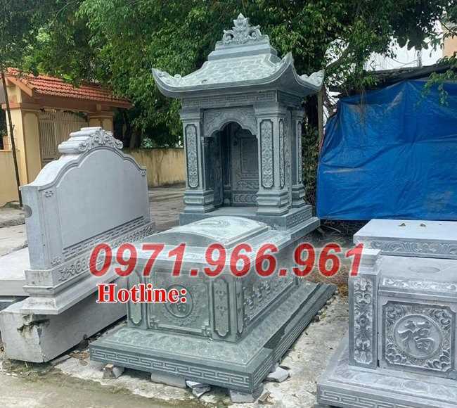 71 - mẫu mộ chụp mộ đá quây đẹp bán bến tre