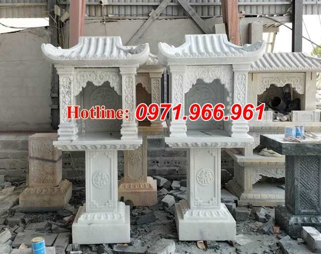 761 mẫu miếu thờ đá trắng đẹp bán tuyên quang