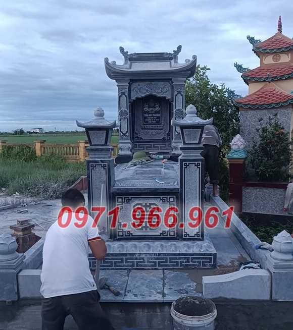 91 - mẫu mộ chụp mộ đá quây đẹp bán quảng nam