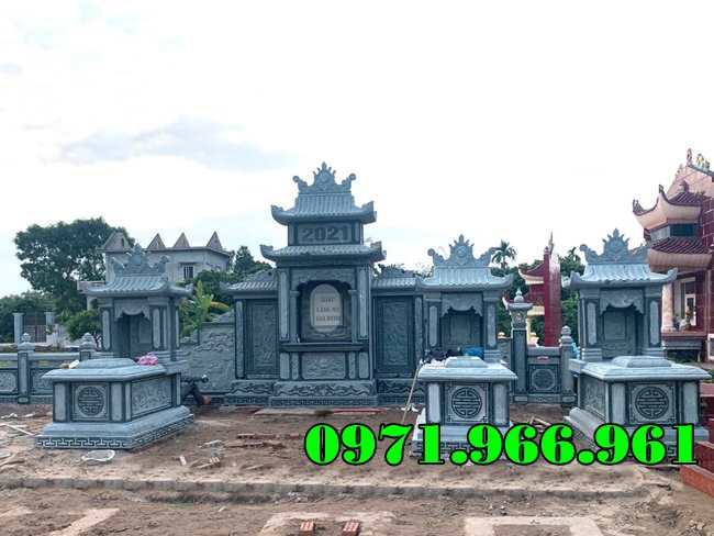118+ Mẫu lăng mộ gia đình đá xanh đẹp nhất