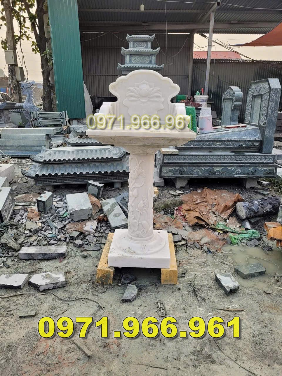 +100 Hậu Giang Bán Bàn Thờ Thiên Đá - Bàn Thờ Đá Ngoài Trời