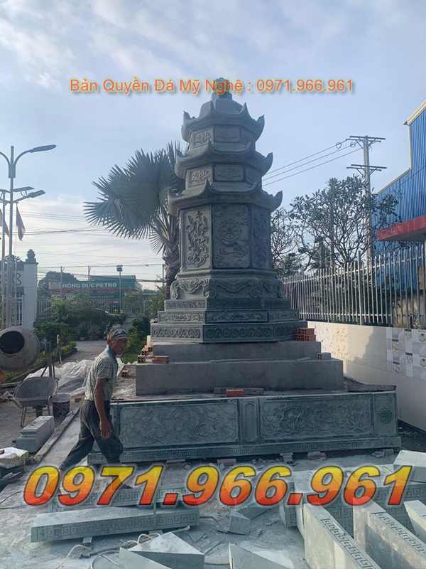 50 : Mẫu Mộ Tháp Bằng Đá Đẹp Bán Ở Tại Vũng Tàu