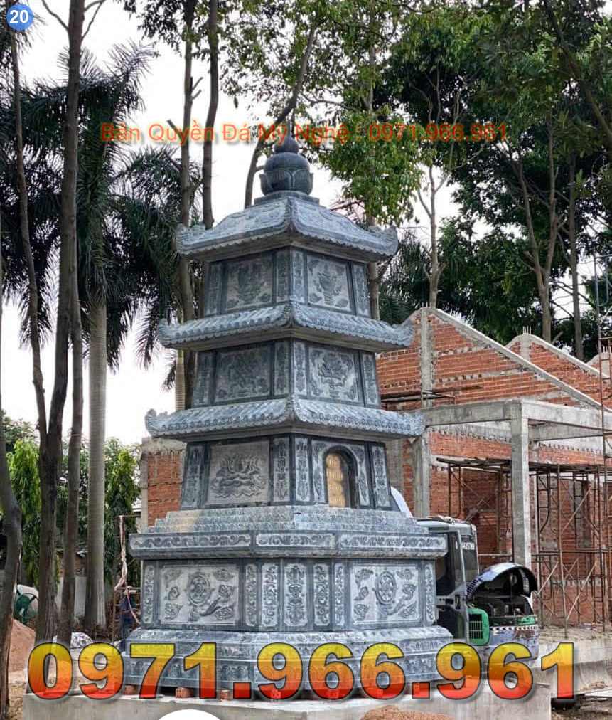 54 : Mẫu Mộ Tháp Bằng Đá Phật Giáo Bán Ở Tại Vũng Tàu