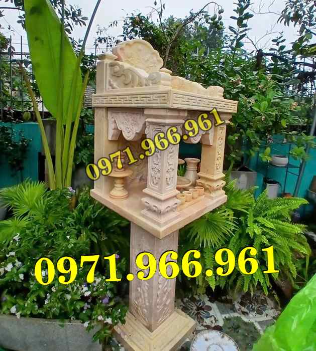 bàn thờ cửu trùng thiên đá xanh, bàn thờ ông thiên đá vàng, bàn thờ trước nhà ngoài trời, bàn thờ ông tà chư thiên, bàn thờ đá granite hoa cương, bàn thờ phật bà quan âm bồ tát, bàn thờ địa tạng vương bồ tát, bàn thờ thông thiên, bàn thờ nghĩa miếu lăng mộ, bàn thờ cô hồn vong ngã 3 đường, 