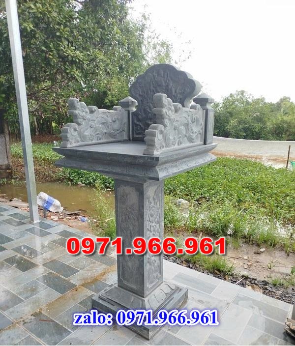 bàn thờ cửu trùng thiên đá xanh, bàn thờ ông thiên đá vàng, bàn thờ trước nhà ngoài trời, bàn thờ ông tà chư thiên, bàn thờ đá granite hoa cương, bàn thờ phật bà quan âm bồ tát, bàn thờ địa tạng vương bồ tát, bàn thờ thông thiên, bàn thờ nghĩa miếu lăng mộ, bàn thờ cô hồn vong ngã 3 đường, 