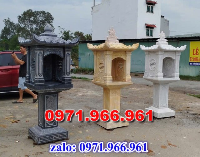 bàn thờ cửu trùng thiên đá xanh, bàn thờ ông thiên đá vàng, bàn thờ trước nhà ngoài trời, bàn thờ ông tà chư thiên, bàn thờ đá granite hoa cương, bàn thờ phật bà quan âm bồ tát, bàn thờ địa tạng vương bồ tát, bàn thờ thông thiên, bàn thờ nghĩa miếu lăng mộ, bàn thờ cô hồn vong ngã 3 đường, 