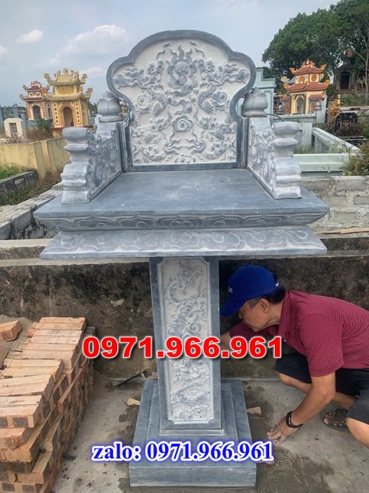 bàn thờ cửu trùng thiên đá xanh, bàn thờ ông thiên đá vàng, bàn thờ trước nhà ngoài trời, bàn thờ ông tà chư thiên, bàn thờ đá granite hoa cương, bàn thờ phật bà quan âm bồ tát, bàn thờ địa tạng vương bồ tát, bàn thờ thông thiên, bàn thờ nghĩa miếu lăng mộ, bàn thờ cô hồn vong ngã 3 đường, 