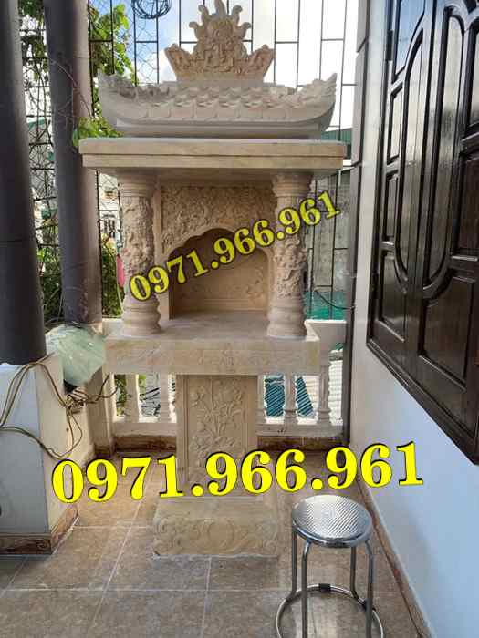bàn thờ cửu trùng thiên đá xanh, bàn thờ ông thiên đá vàng, bàn thờ trước nhà ngoài trời, bàn thờ ông tà chư thiên, bàn thờ đá granite hoa cương, bàn thờ phật bà quan âm bồ tát, bàn thờ địa tạng vương bồ tát, bàn thờ thông thiên, bàn thờ nghĩa miếu lăng mộ, bàn thờ cô hồn vong ngã 3 đường, 