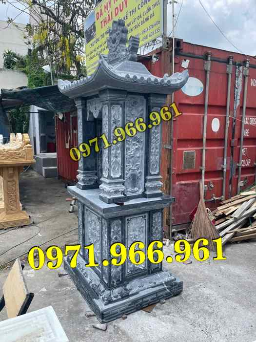 bàn thờ cửu trùng thiên đá xanh, bàn thờ ông thiên đá vàng, bàn thờ trước nhà ngoài trời, bàn thờ ông tà chư thiên, bàn thờ đá granite hoa cương, bàn thờ phật bà quan âm bồ tát, bàn thờ địa tạng vương bồ tát, bàn thờ thông thiên, bàn thờ nghĩa miếu lăng mộ, bàn thờ cô hồn vong ngã 3 đường,