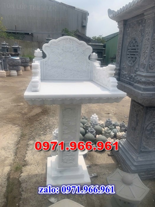 miếu thờ cửu trùng thiên đá xanh, miếu thờ ông thiên đá vàng, miếu thờ trước nhà ngoài trời, miếu thờ ông tà chư thiên, miếu thờ đá granite hoa cương, miếu thờ phật bà quan âm bồ tát, miếu thờ địa tạng vương bồ tát, miếu thờ thông thiên, miếu thờ nghĩa miếu lăng mộ, miếu thờ cô hồn vong ngã 3 đường, 