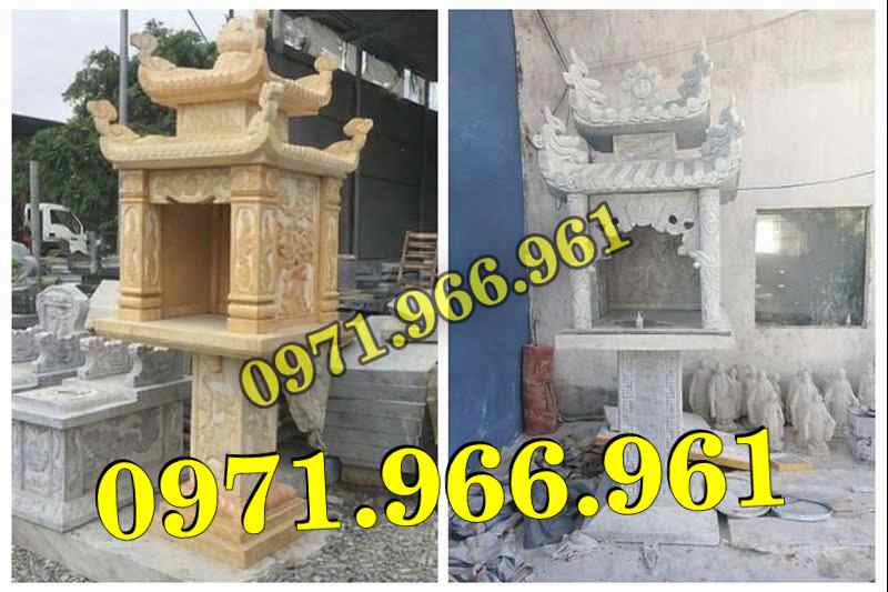 bàn thờ cửu trùng thiên đá xanh, bàn thờ ông thiên đá vàng, bàn thờ trước nhà ngoài trời, bàn thờ ông tà chư thiên, bàn thờ đá granite hoa cương, bàn thờ phật bà quan âm bồ tát, bàn thờ địa tạng vương bồ tát, bàn thờ thông thiên, bàn thờ nghĩa miếu lăng mộ, bàn thờ cô hồn vong ngã 3 đường, 