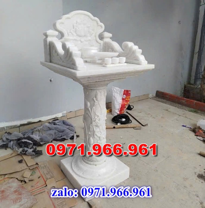 bàn thờ cửu trùng thiên đá xanh, bàn thờ ông thiên đá vàng, bàn thờ trước nhà ngoài trời, bàn thờ ông tà chư thiên, bàn thờ đá granite hoa cương, bàn thờ phật bà quan âm bồ tát, bàn thờ địa tạng vương bồ tát, bàn thờ thông thiên, bàn thờ nghĩa miếu lăng mộ, bàn thờ cô hồn vong ngã 3 đường, 