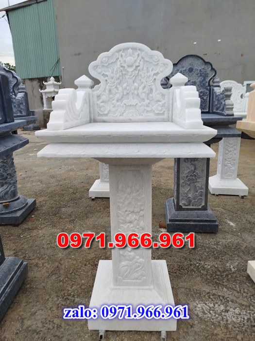 bàn thờ cửu trùng thiên đá xanh, bàn thờ ông thiên đá vàng, bàn thờ trước nhà ngoài trời, bàn thờ ông tà chư thiên, bàn thờ đá granite hoa cương, bàn thờ phật bà quan âm bồ tát, bàn thờ địa tạng vương bồ tát, bàn thờ thông thiên, bàn thờ nghĩa miếu lăng mộ, bàn thờ cô hồn vong ngã 3 đường,