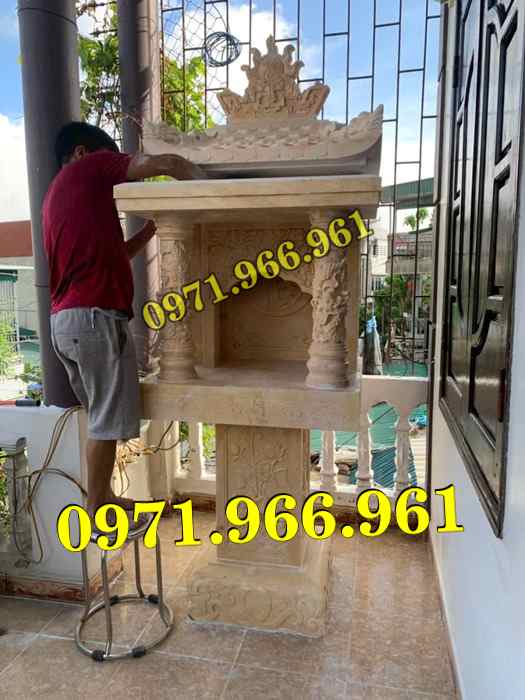 bàn thờ cửu trùng thiên đá xanh, bàn thờ ông thiên đá vàng, bàn thờ trước nhà ngoài trời, bàn thờ ông tà chư thiên, bàn thờ đá granite hoa cương, bàn thờ phật bà quan âm bồ tát, bàn thờ địa tạng vương bồ tát, bàn thờ thông thiên, bàn thờ nghĩa miếu lăng mộ, bàn thờ cô hồn vong ngã 3 đường, 