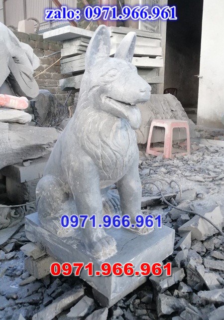 chó đá phong thủy trước nhà, chó đá trấn trạch lăng mộ nhà thờ, chó đá nguyên khối chạm điêu khắc, tượng chó đá cổ trước chùa từ đường miếu,  ngoài chùa, cửa đình, nhà thờ dòng họ gia đình, linh thiêng, được điêu khắc tinh sảo, bằng đá xanh ninh bình, đá thanh hóa, đá trắng, đá vàng, đá thạch anh, đá granite, theo yêu cầu của khách hàng