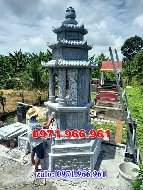 tháp đá xanh đẹp, giá bán tháp đá nguyên khối lắp sắp, địa chĩ nơi chỗ bán tháp đá hoa cương granite, kích thước tháp đá tự nhiên chuẩn phong thủy, thiết kế tháp đá trắng vàng theo yêu cầu, lắp đặt tháp đá cao cấp trọn gói theo yêu càu, mộ ông bà bố mẹ gia đình xây đá, mộ ốp đá xanh đen cẩm thạch, mẫu tháp đá đơn giản tam cấp không mái, mộ gia tộc song thân phu thê có mái che, kim tĩnh huyệt mộ bằng đá chôn tươi sang cát, nhà mồ mả để thề lưu giũ hũ lọ tro cốt, mộ sư bảo tháp ba năm bẩy chín tầng hình vuông lục lăng bát giác, mộ đôi tròn sang cát hỏa hung địa táng,