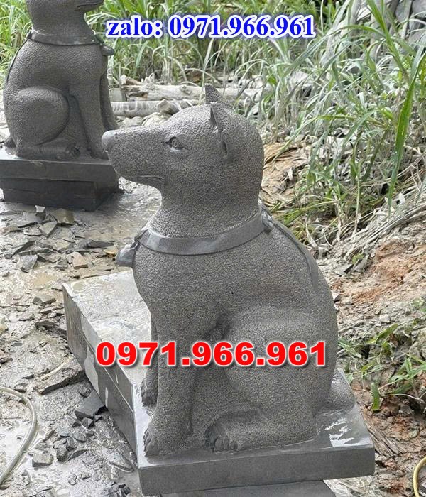 chó đá phong thủy trước nhà, chó đá trấn trạch lăng mộ nhà thờ, chó đá nguyên khối chạm điêu khắc, tượng chó đá cổ trước chùa từ đường miếu,  ngoài chùa, cửa đình, nhà thờ dòng họ gia đình, linh thiêng, được điêu khắc tinh sảo, bằng đá xanh ninh bình, đá thanh hóa, đá trắng, đá vàng, đá thạch anh, đá granite, theo yêu cầu của khách hàng
