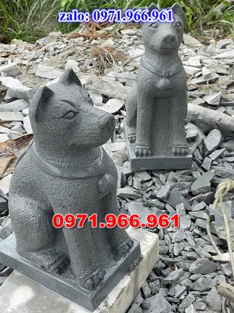 chó đá phong thủy trước nhà, chó đá trấn trạch lăng mộ nhà thờ, chó đá nguyên khối chạm điêu khắc, tượng chó đá cổ trước chùa từ đường miếu,  ngoài chùa, cửa đình, nhà thờ dòng họ gia đình, linh thiêng, được điêu khắc tinh sảo, bằng đá xanh ninh bình, đá thanh hóa, đá trắng, đá vàng, đá thạch anh, đá granite, theo yêu cầu của khách hàng