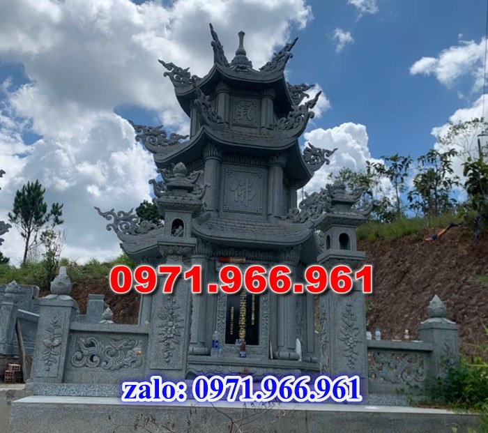 tháp ba đến năm tầng kích thước phù hợp phong thủy bạc liêu