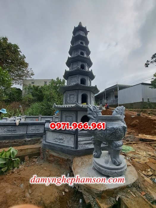 lắp đặt tháp đá cao cấp trọn gói theo yêu càu, mộ ông bà bố mẹ gia đình xây đá, mộ ốp đá xanh đen cẩm thạch, mẫu tháp đá đơn giản tam cấp không mái, mộ gia tộc song thân phu thê có mái che, kim tĩnh huyệt mộ bằng đá chôn tươi sang cát, nhà mồ mả để thề lưu giũ hũ lọ tro cốt, mộ sư bảo tháp ba năm bẩy chín tầng hình vuông lục lăng bát giác, mộ đôi tròn sang cát hỏa hung địa táng,