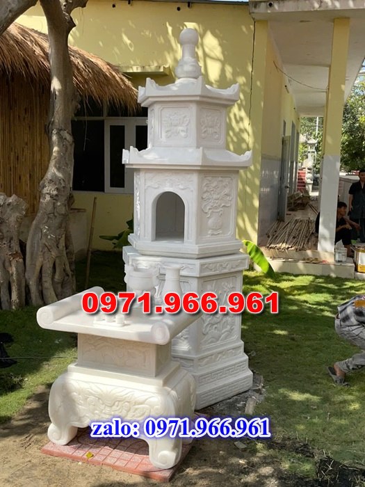 tháp ba đến năm tầng kích thước phù hợp phong thủy bạc liêu