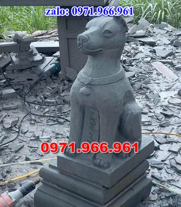 chó đá phong thủy trước nhà, chó đá trấn trạch lăng mộ nhà thờ, chó đá nguyên khối chạm điêu khắc, tượng chó đá cổ trước chùa từ đường miếu,  ngoài chùa, cửa đình, nhà thờ dòng họ gia đình, linh thiêng, được điêu khắc tinh sảo, bằng đá xanh ninh bình, đá thanh hóa, đá trắng, đá vàng, đá thạch anh, đá granite, theo yêu cầu của khách hàng
