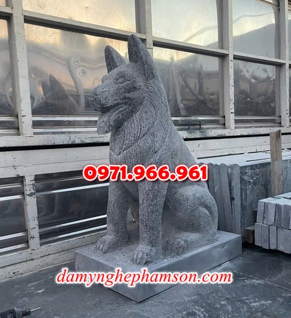 chó đá có kích thước phù hợp cho gia chủ TP hồ chí minh