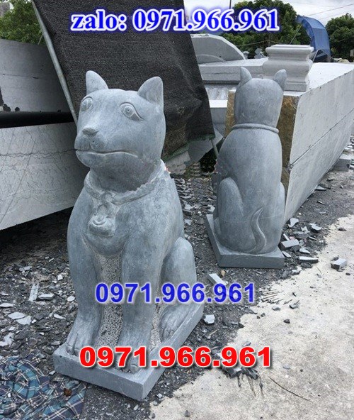 chó đá phong thủy trước nhà, chó đá trấn trạch lăng mộ nhà thờ, chó đá nguyên khối chạm điêu khắc, tượng chó đá cổ trước chùa từ đường miếu,  ngoài chùa, cửa đình, nhà thờ dòng họ gia đình, linh thiêng, được điêu khắc tinh sảo, bằng đá xanh ninh bình, đá thanh hóa, đá trắng, đá vàng, đá thạch anh, đá granite, theo yêu cầu của khách hàng