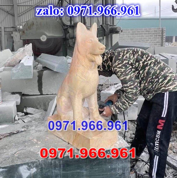 chó đá phong thủy trước nhà, chó đá trấn trạch lăng mộ nhà thờ, chó đá nguyên khối chạm điêu khắc, tượng chó đá cổ trước chùa từ đường miếu, ngoài chùa, cửa đình, nhà thờ dòng họ gia đình, linh thiêng, được điêu khắc tinh sảo, bằng đá xanh ninh bình, đá thanh hóa, đá trắng, đá vàng, đá thạch anh, đá granite, theo yêu cầu của khách hàng