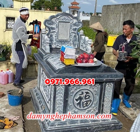 bia mộ đá xanh đẹp, giá bán mộ đá nguyên khối lắp sắp, địa chĩ nơi chỗ bán mộ đá hoa cương granite, kích thước mộ đá tự nhiên chuẩn phong thủy, thiết kế mộ đá trắng vàng theo yêu cầu, lắp đặt mộ đá cao cấp trọn gói theo yêu càu, mộ ông bà bố mẹ gia đình xây đá, mộ ốp đá xanh đen cẩm thạch, mẫu mộ đá đơn giản tam cấp không mái, mộ gia tộc song thân phu thê có mái che, kim tĩnh huyệt mộ bằng đá chôn tươi sang cát, nhà mồ mả để thề lưu giũ hũ lọ tro cốt, mộ sư bảo tháp ba năm bẩy chín tầng hình vuông lục lăng bát giác, mộ đôi tròn sang cát hỏa hung địa táng,