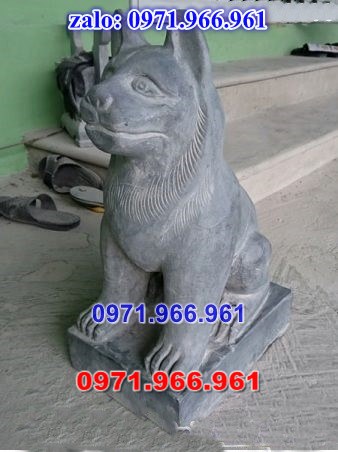 chó đá phong thủy trước nhà, chó đá trấn trạch lăng mộ nhà thờ, chó đá nguyên khối chạm điêu khắc, tượng chó đá cổ trước chùa từ đường miếu,  ngoài chùa, cửa đình, nhà thờ dòng họ gia đình, linh thiêng, được điêu khắc tinh sảo, bằng đá xanh ninh bình, đá thanh hóa, đá trắng, đá vàng, đá thạch anh, đá granite, theo yêu cầu của khách hàng
