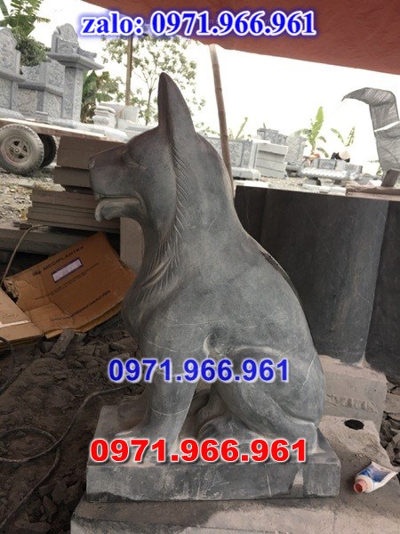 chó đá phong thủy trước nhà, chó đá trấn trạch lăng mộ nhà thờ, chó đá nguyên khối chạm điêu khắc, tượng chó đá cổ trước chùa từ đường miếu, ngoài chùa, cửa đình, nhà thờ dòng họ gia đình, linh thiêng, được điêu khắc tinh sảo, bằng đá xanh ninh bình, đá thanh hóa, đá trắng, đá vàng, đá thạch anh, đá granite, theo yêu cầu của khách hàng