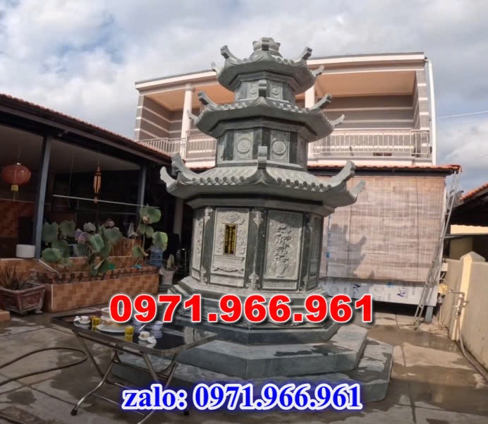 2110 mộ tháp đá granite để tro cốt ông bà cần thơ