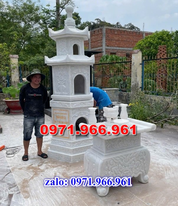 tháp đá xanh đẹp, giá bán tháp đá nguyên khối lắp sắp, địa chĩ nơi chỗ bán tháp đá hoa cương granite, kích thước tháp đá tự nhiên chuẩn phong thủy, thiết kế tháp đá trắng vàng theo yêu cầu, lắp đặt tháp đá cao cấp trọn gói theo yêu càu, mộ ông bà bố mẹ gia đình xây đá, mộ ốp đá xanh đen cẩm thạch, mẫu tháp đá đơn giản tam cấp không mái, mộ gia tộc song thân phu thê có mái che, kim tĩnh huyệt mộ bằng đá chôn tươi sang cát, nhà mồ mả để thề lưu giũ hũ lọ tro cốt, mộ sư bảo tháp ba năm bẩy chín tầng hình vuông lục lăng bát giác, mộ đôi tròn sang cát hỏa hung địa táng,
