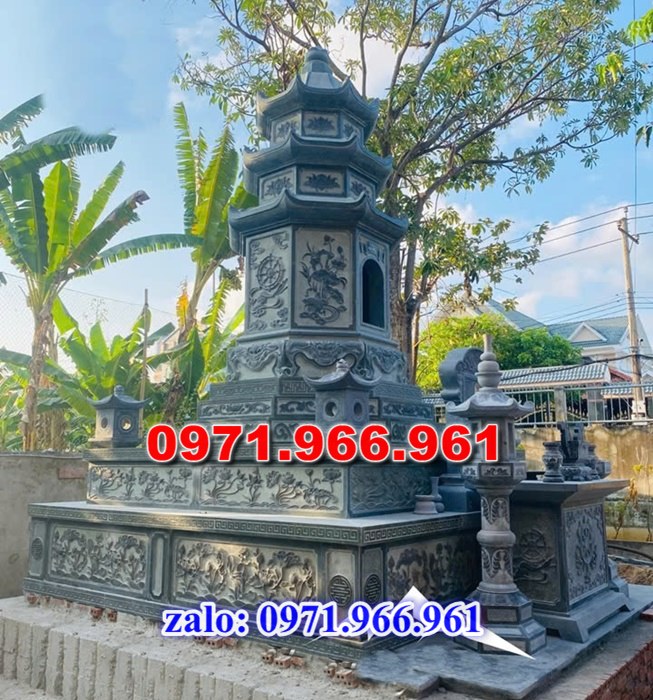 lắp đặt tháp đá cao cấp trọn gói theo yêu càu, mộ ông bà bố mẹ gia đình xây đá, mộ ốp đá xanh đen cẩm thạch, mẫu tháp đá đơn giản tam cấp không mái, mộ gia tộc song thân phu thê có mái che, kim tĩnh huyệt mộ bằng đá chôn tươi sang cát, nhà mồ mả để thề lưu giũ hũ lọ tro cốt, mộ sư bảo tháp ba năm bẩy chín tầng hình vuông lục lăng bát giác, mộ đôi tròn sang cát hỏa hung địa táng,