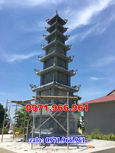 2110 mộ tháp đá granite để tro cốt ông bà cần thơ