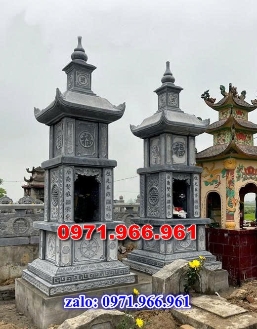 tháp đá xanh đẹp, giá bán tháp đá nguyên khối lắp sắp, địa chĩ nơi chỗ bán tháp đá hoa cương granite, kích thước tháp đá tự nhiên chuẩn phong thủy, thiết kế tháp đá trắng vàng theo yêu cầu, lắp đặt tháp đá cao cấp trọn gói theo yêu càu, mộ ông bà bố mẹ gia đình xây đá, mộ ốp đá xanh đen cẩm thạch, mẫu tháp đá đơn giản tam cấp không mái, mộ gia tộc song thân phu thê có mái che, kim tĩnh huyệt mộ bằng đá chôn tươi sang cát, nhà mồ mả để thề lưu giũ hũ lọ tro cốt, mộ sư bảo tháp ba năm bẩy chín tầng hình vuông lục lăng bát giác, mộ đôi tròn sang cát hỏa hung địa táng,