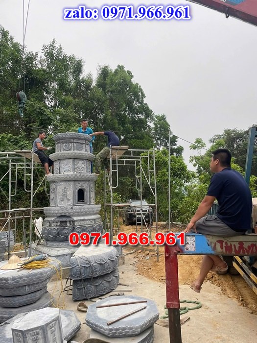 tháp ba đến năm tầng kích thước phù hợp phong thủy bạc liêu