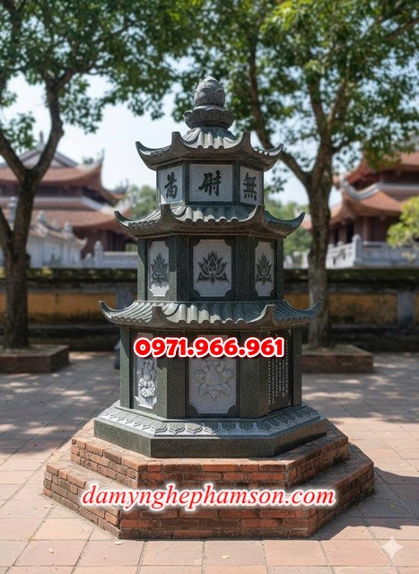 tháp đá xanh đẹp, giá bán tháp đá nguyên khối lắp sắp, địa chĩ nơi chỗ bán tháp đá hoa cương granite, kích thước tháp đá tự nhiên chuẩn phong thủy, thiết kế tháp đá trắng vàng theo yêu cầu, lắp đặt tháp đá cao cấp trọn gói theo yêu càu, mộ ông bà bố mẹ gia đình xây đá, mộ ốp đá xanh đen cẩm thạch, mẫu tháp đá đơn giản tam cấp không mái, mộ gia tộc song thân phu thê có mái che, kim tĩnh huyệt mộ bằng đá chôn tươi sang cát, nhà mồ mả để thề lưu giũ hũ lọ tro cốt, mộ sư bảo tháp ba năm bẩy chín tầng hình vuông lục lăng bát giác, mộ đôi tròn sang cát hỏa hung địa táng,
