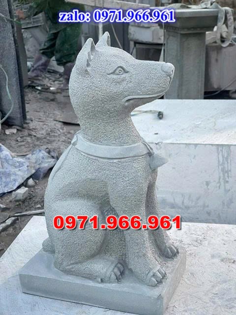 chó đá phong thủy trước nhà, chó đá trấn trạch lăng mộ nhà thờ, chó đá nguyên khối chạm điêu khắc, tượng chó đá cổ trước chùa từ đường miếu,  ngoài chùa, cửa đình, nhà thờ dòng họ gia đình, linh thiêng, được điêu khắc tinh sảo, bằng đá xanh ninh bình, đá thanh hóa, đá trắng, đá vàng, đá thạch anh, đá granite, theo yêu cầu của khách hàng