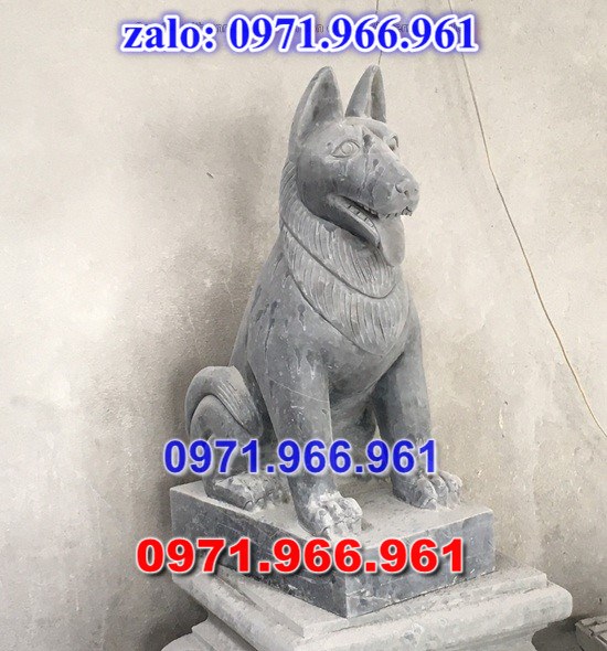 chó đá phong thủy trước nhà, chó đá trấn trạch lăng mộ nhà thờ, chó đá nguyên khối chạm điêu khắc, tượng chó đá cổ trước chùa từ đường miếu, ngoài chùa, cửa đình, nhà thờ dòng họ gia đình, linh thiêng, được điêu khắc tinh sảo, bằng đá xanh ninh bình, đá thanh hóa, đá trắng, đá vàng, đá thạch anh, đá granite, theo yêu cầu của khách hàng