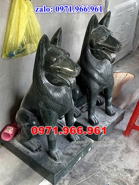 chó đá phong thủy trước nhà, chó đá trấn trạch lăng mộ nhà thờ, chó đá nguyên khối chạm điêu khắc, tượng chó đá cổ trước chùa từ đường miếu, ngoài chùa, cửa đình, nhà thờ dòng họ gia đình, linh thiêng, được điêu khắc tinh sảo, bằng đá xanh ninh bình, đá thanh hóa, đá trắng, đá vàng, đá thạch anh, đá granite, theo yêu cầu của khách hàng