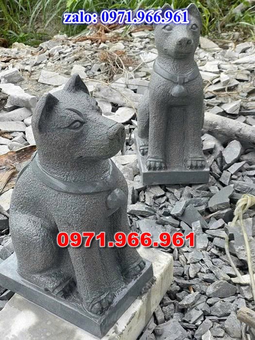 chó đá phong thủy trước nhà, chó đá trấn trạch lăng mộ nhà thờ, chó đá nguyên khối chạm điêu khắc, tượng chó đá cổ trước chùa từ đường miếu,  ngoài chùa, cửa đình, nhà thờ dòng họ gia đình, linh thiêng, được điêu khắc tinh sảo, bằng đá xanh ninh bình, đá thanh hóa, đá trắng, đá vàng, đá thạch anh, đá granite, theo yêu cầu của khách hàng