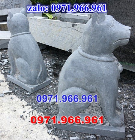 chó đá có kích thước phù hợp cho gia chủ nghệ an