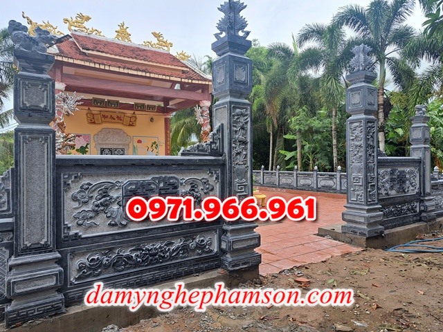 mẫu cổng đá xanh tự nhiên nguyên khối, cổng đá trước nhà thờ từ đường dòng họ, cổng đá tam quan đình làng khu tâm linh chùa, cổng đá hợp phong thủy khu lăng mộ gia đình, cổng đá nhà cổ khu biệt thự theo khách hàng 