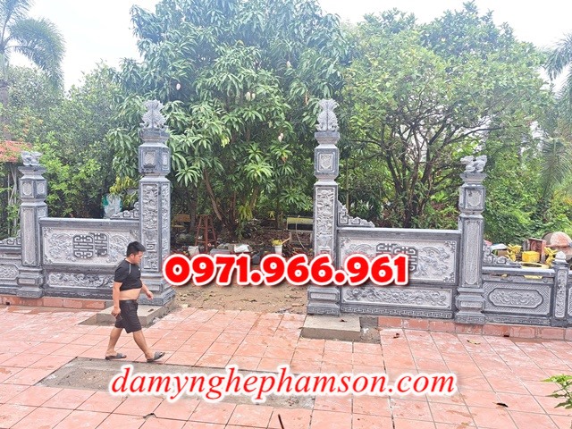 mẫu cổng đá xanh tự nhiên nguyên khối, cổng đá trước nhà thờ từ đường dòng họ, cổng đá tam quan đình làng khu tâm linh chùa, cổng đá hợp phong thủy khu lăng mộ gia đình, cổng đá nhà cổ khu biệt thự theo khách hàng 