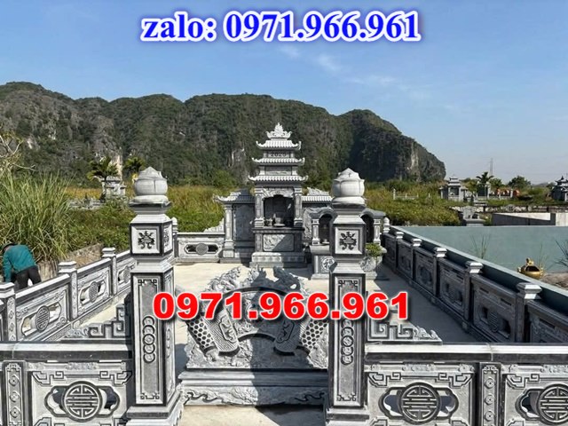 mẫu nghĩa trang nhà mồ cho khu lăng mộ dòng họ, gia đình bằng đá xanh rêu, xanh đen đẹp nhất hiện nay, khu nghĩa trang bằng đá tự nhiên nguyên khối chất lượng cao, khu nghĩa trang nhà mồ đá phong thủy chuẩn tâm linh được chạm khắc hoa văn tinh xảo theo yêu cầu khách hàng